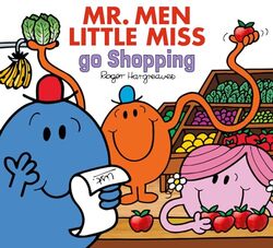 Mr Men Little Miss Go Shopping by Adam Hargreaves-Paperback