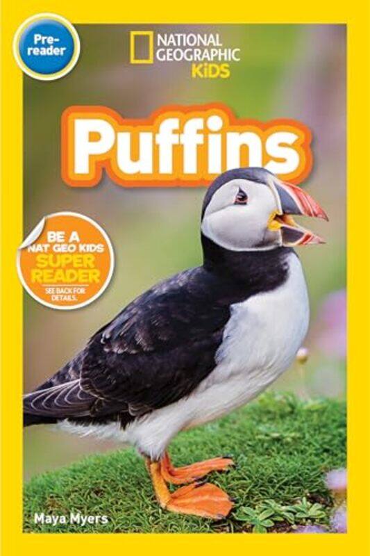 

Ngk Prereaders Puffins By National Geographic Kids -Paperback