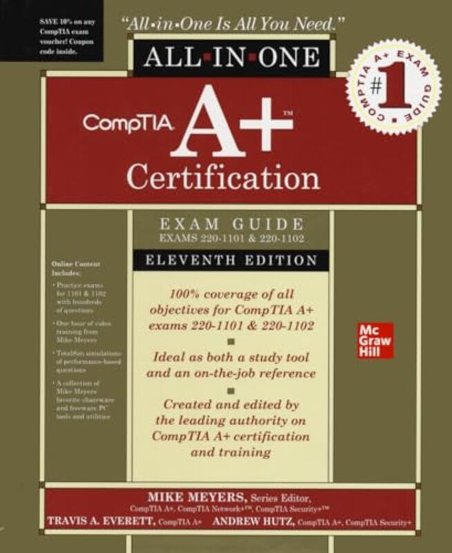 CompTIA A Certification AllinOne Exam Guide Eleventh Edition Exams 2201101 & 2201102 by Rudolf SteinerJean-Claude LinMatthew Barton-Hardcover