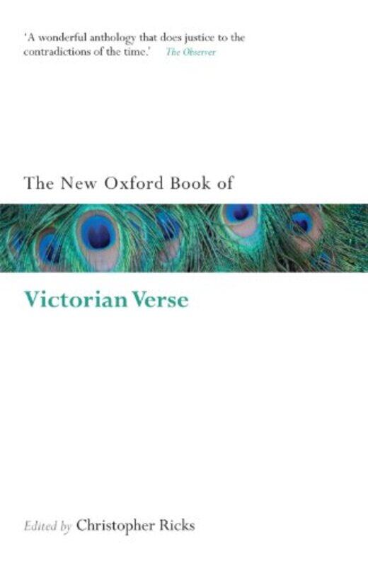 

The New Oxford Book of Victorian Verse by Christopher Ricks-Paperback