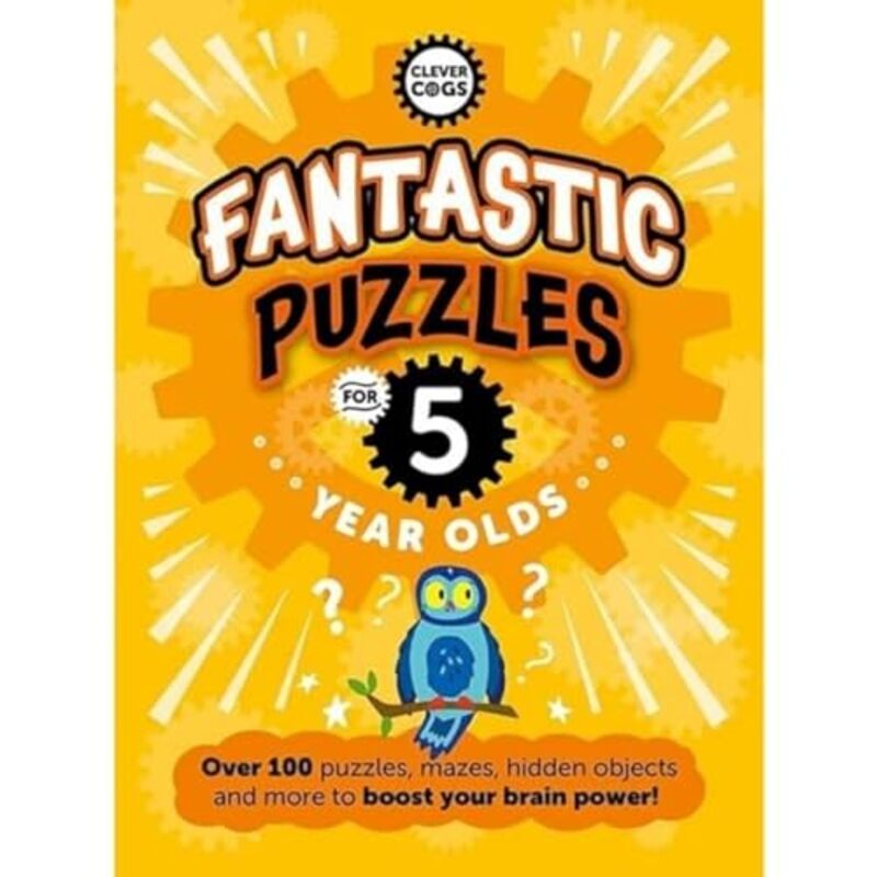 Fantastic Puzzles For Five Year Olds by Noodle JuiceLiza Lewis-Paperback