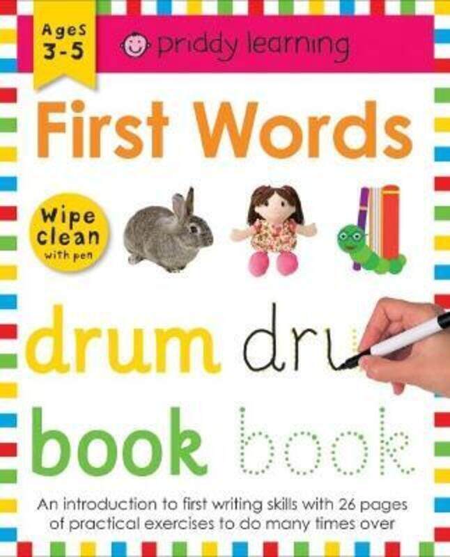 

First Words Wipe and Clean Workbooks.paperback,By :Roger Priddy