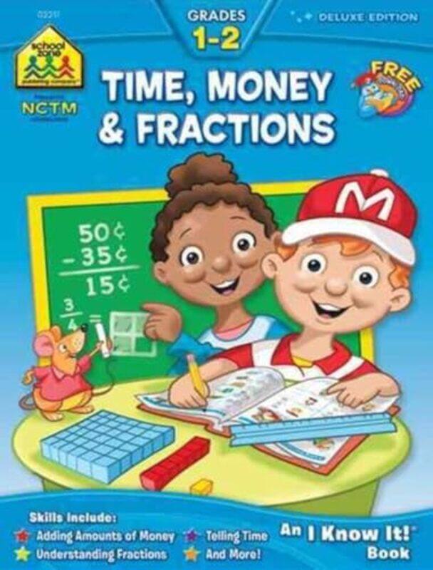 

Time Money And Fractions 1-2 Dlx Ed Workbk By Gr1-2 - Paperback