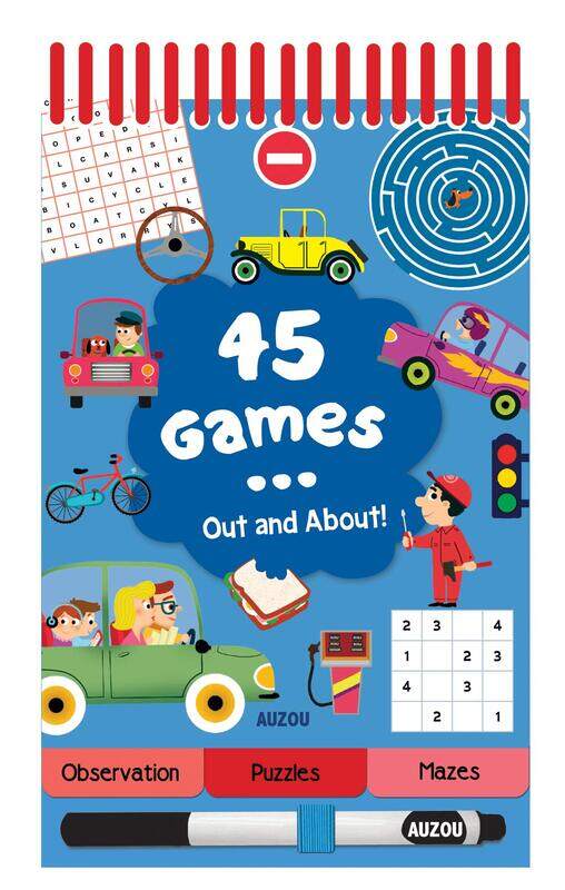 

45 Games... Out and About, Paperback Book, By: Auzou Publishing