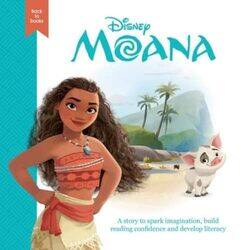 Disney Back to Books Moana by DisneyMared Llwyd-Hardcover