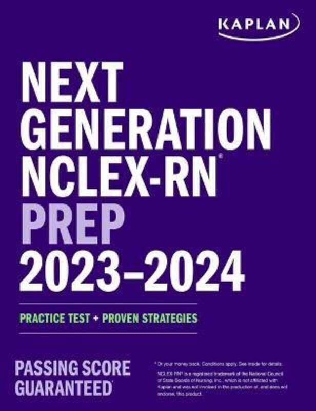 

Next Generation Nclex-Rn Prep 2023-2024,Paperback, By:Kaplan Nursing