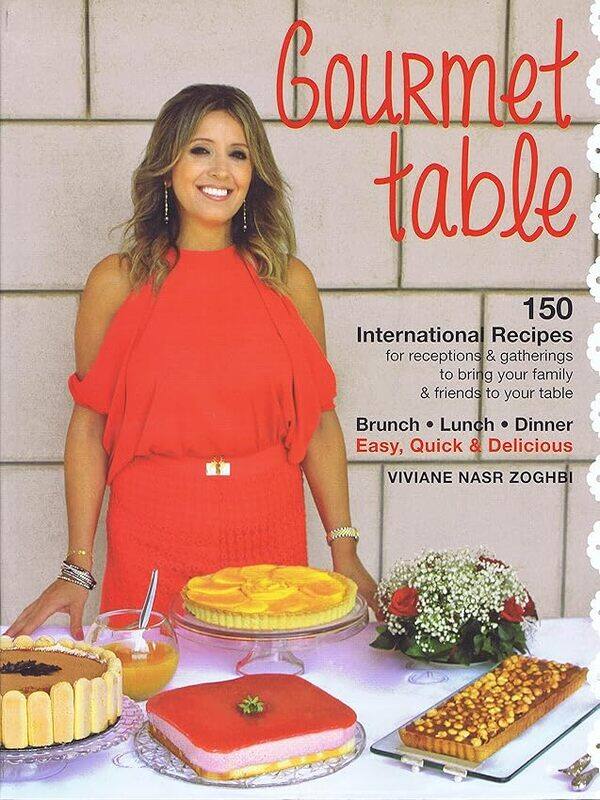 

Gourmet Table by Viviane Zoghbi..Hardcover
