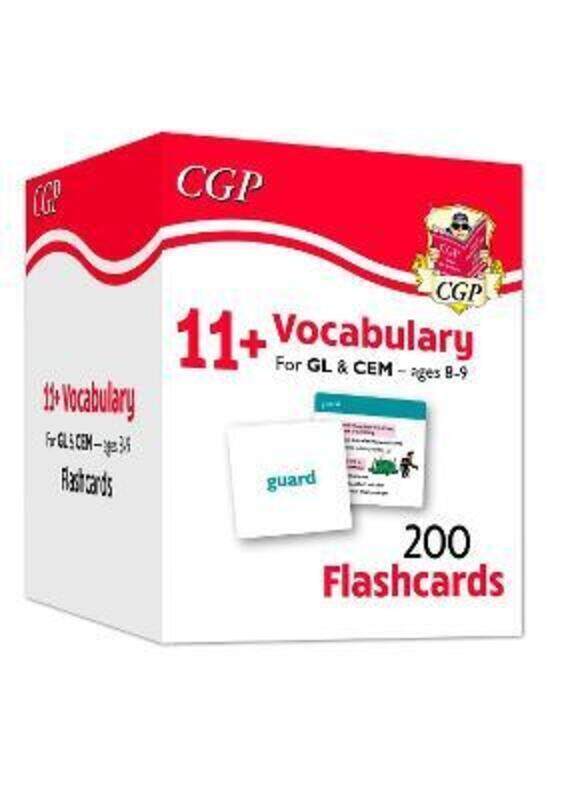 

New 11+ Vocabulary Flashcards - Ages 8-9.Hardcover,By :CGP Books - CGP Books