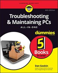 Troubleshooting & Maintaining PCs AllinOne For Dummies by David Mech-Paperback