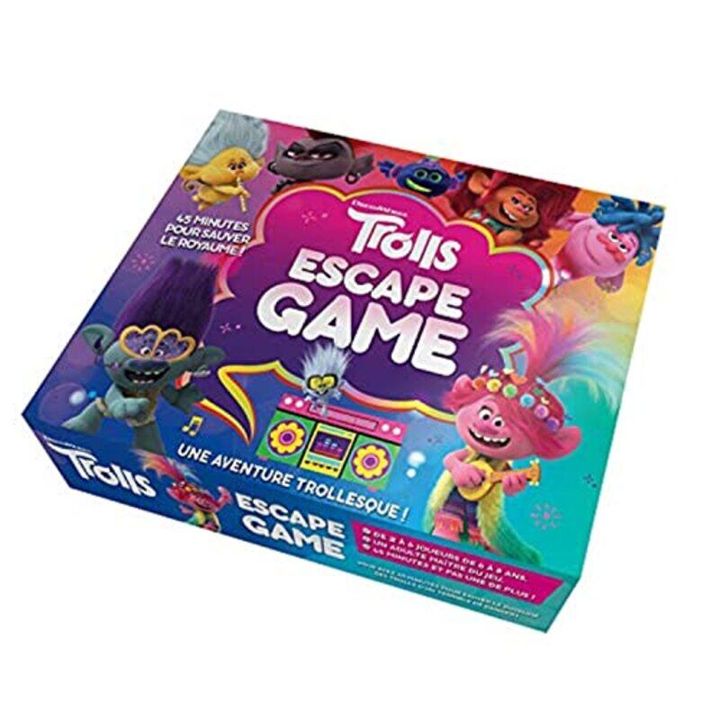 

Les Trolls Escape Game Une Aventure Trollesque Escape Game Enfants De 2 A 5 Joueurs Des 6 by Dreamworks - Paperback