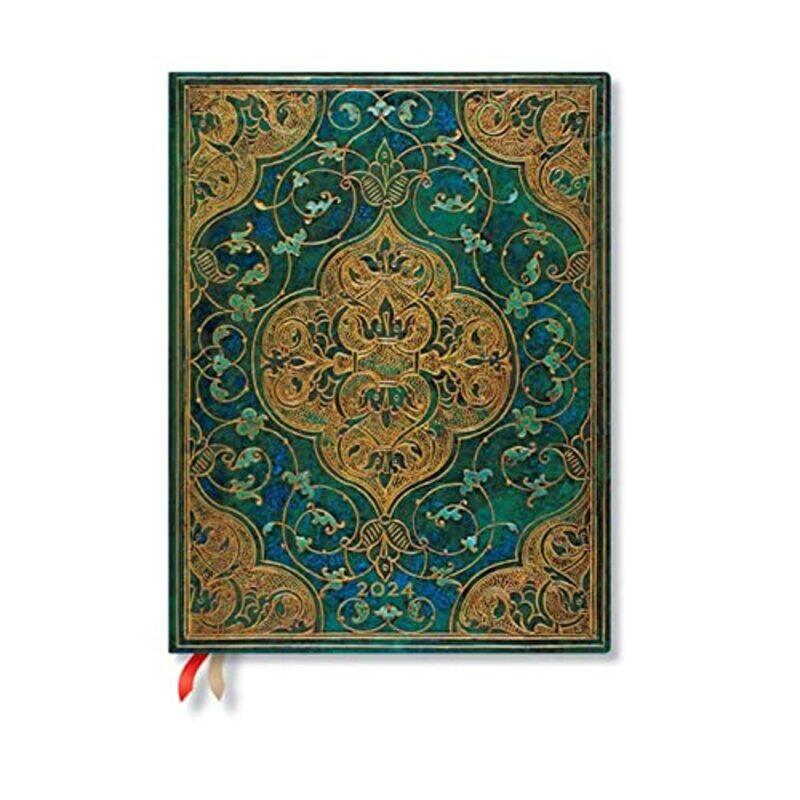 

Turquoise Chronicles Turquoise Chronicles Ultra Vertical 12month Dayplanner 2024 Elastic Band Closure by Josh Hara-Hardcover