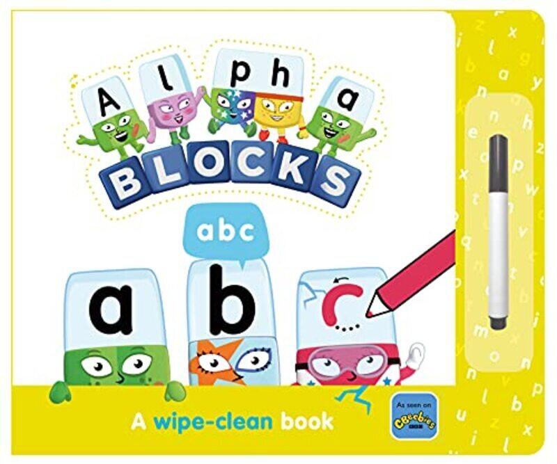 

Alphablocks Abc A Wipeclean Book By Sweet Cherry Publishing Paperback