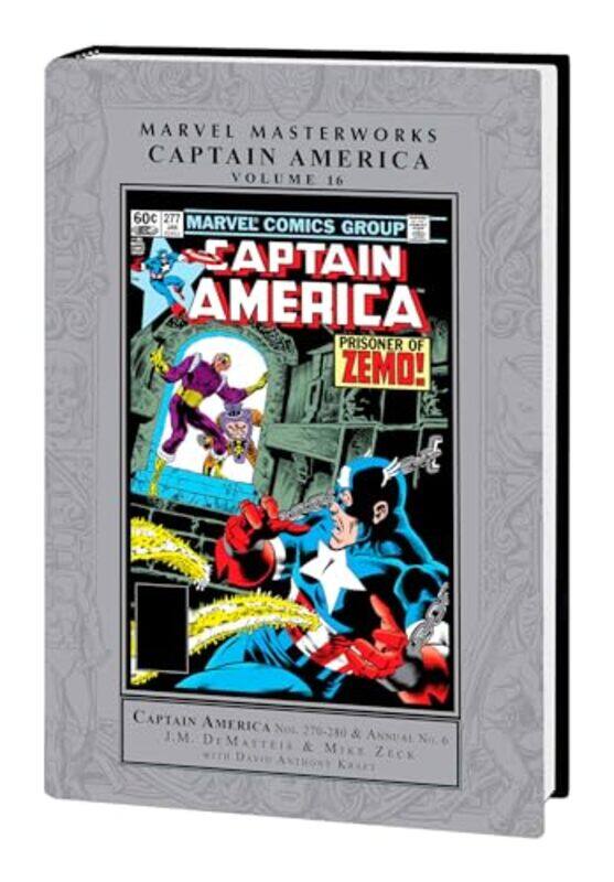 

Marvel Masterworks Captain America Vol 16 by JM DematteisMike Zeck-Hardcover