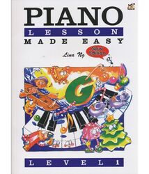 Piano Lessons Made Easy Level 1, Paperback Book, By: Lina Ng