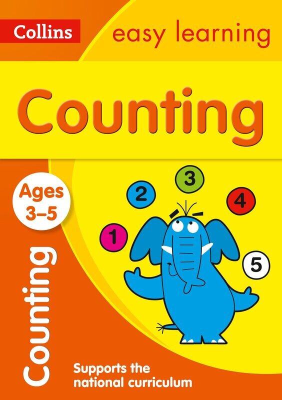 

Counting Ages 3-5: Ideal for Home Learning, Paperback Book, By: Collins Easy Learning