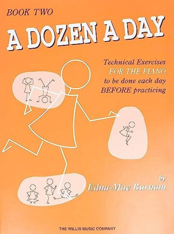 A Dozen A Day Technical Exercises Book 2 Technical Exercises by Burnam, Edna-Mae Paperback