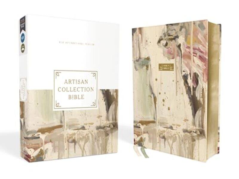 

Niv Artisan Coll Bib Leathersoft Multi By Cream Red Letter Comfort Print - Hardcover