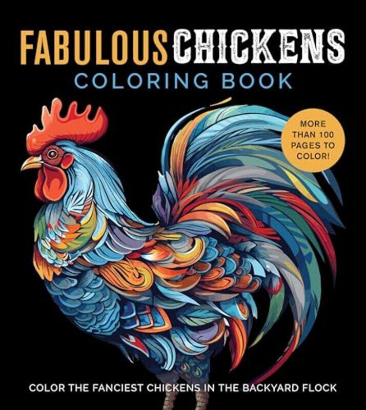 

Fabulous Chickens Coloring Book by Editors of Chartwell Books-Paperback