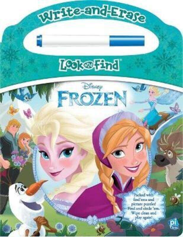 

Disney Frozen: Write-And-Erase Look and Find.paperback,By :Pi Kids