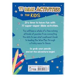 Book Softcover 77 Bible Activities for Kids, Paperback Book, By: Christian Art Gifts