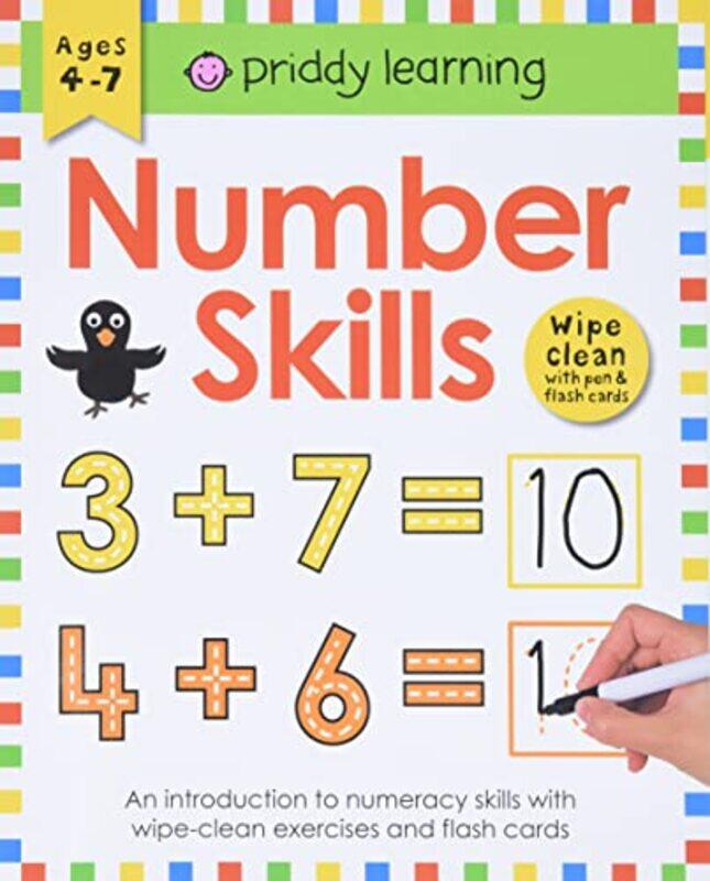 

Wipe Clean Workbook Number Skills By Priddy Roger Paperback