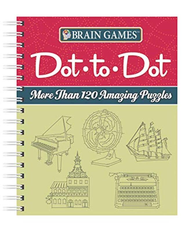 Brain Games Dottodot More Than 120 Amazing Puzzles by Publications Interna..Paperback