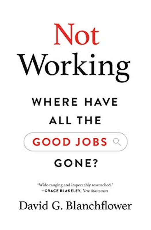 

Not Working by David G Blanchflower-Paperback