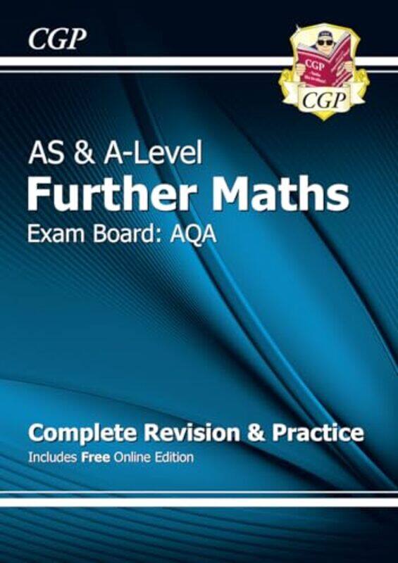 As & Alevel Further Maths For Aqa Complete Revision & Practice With Online Edition by CGP Books - CGP Books-Paperback