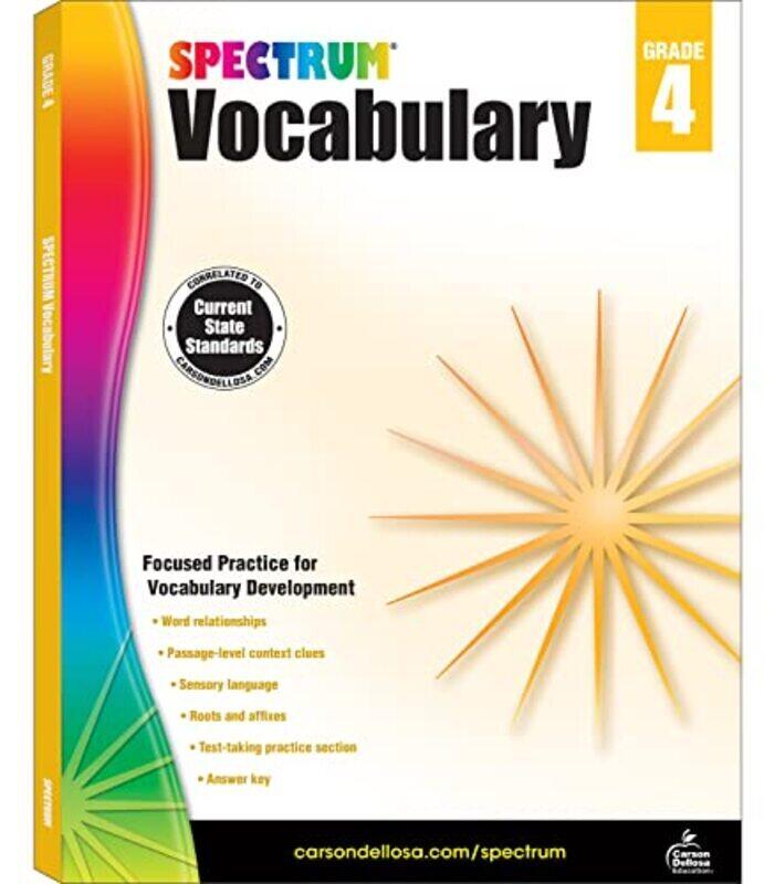 

Spectrum Vocabulary Grade 4 by Spectrum Paperback