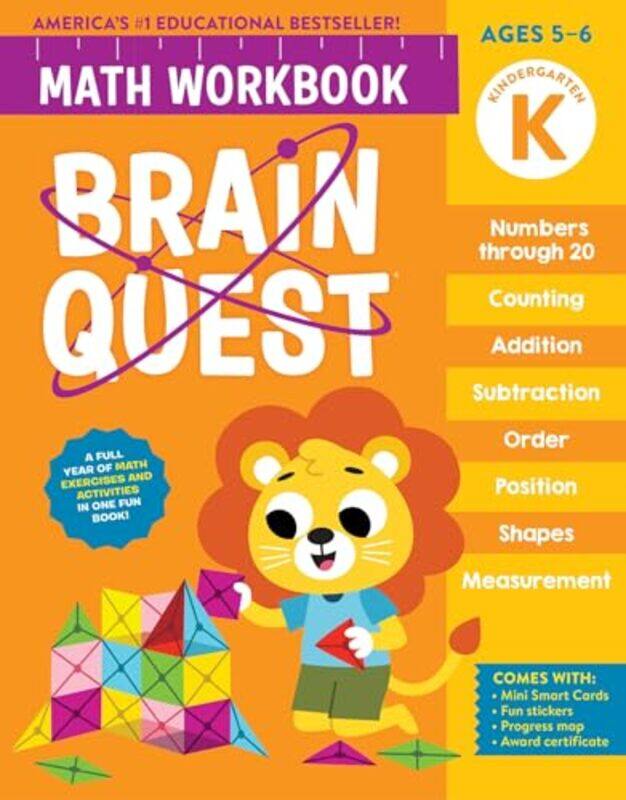 

Brain Quest Math Workbk Kindergarten By Workman - Paperback