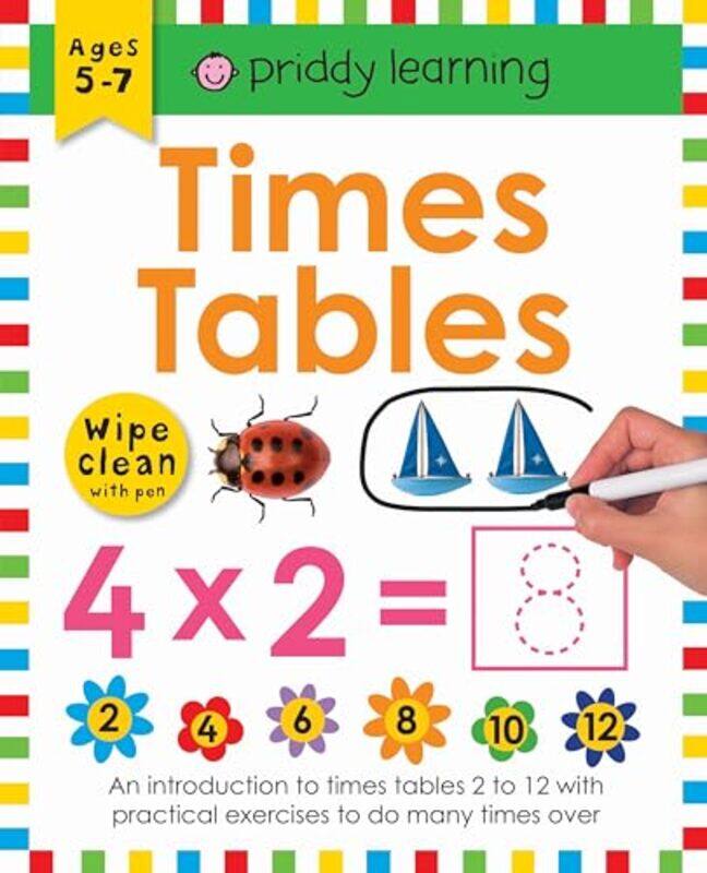 

Times Table 112 Wipe And Clean Workbooks by Roger Priddy - Paperback