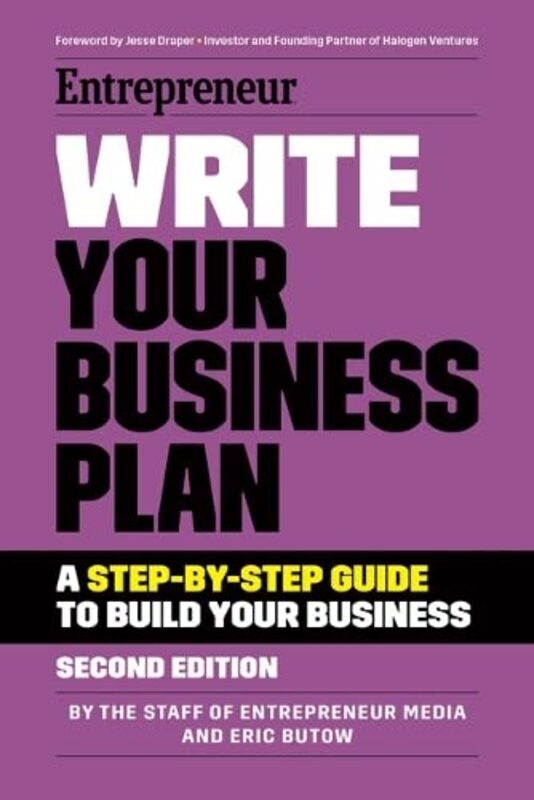 Write Your Business Plan By The Staff Of Entrepreneur Media Paperback