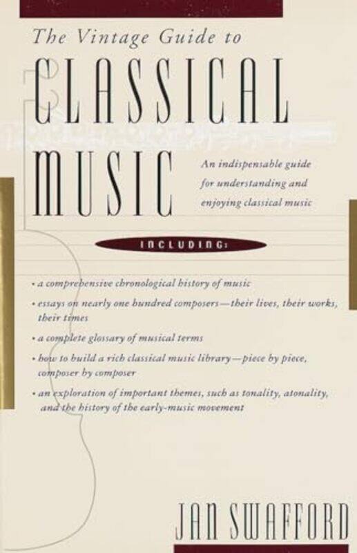

Vintage Gt Classical Music By Swafford Jan - Paperback