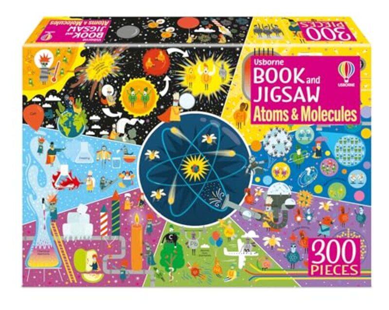 

Usborne Book and Jigsaw Atoms and Molecules by Tony Iley-Paperback