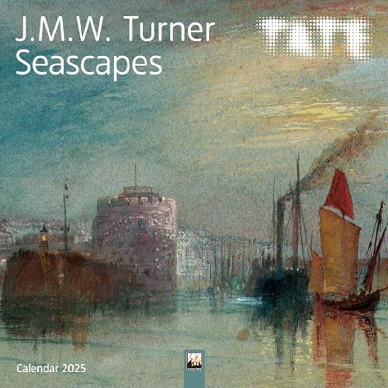 

Tate: J.M.W. Turner Seascapes Wall Calendar 2025 (Art Calendar) by -Other Book Format