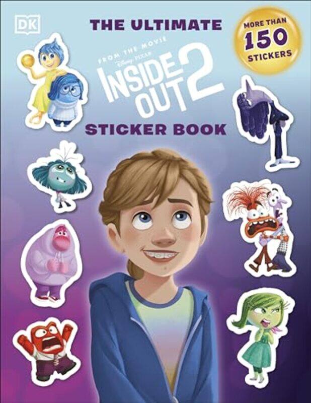 

Disney Pixar Inside Out 2 Ultimate Sticker Book By Dk -Paperback