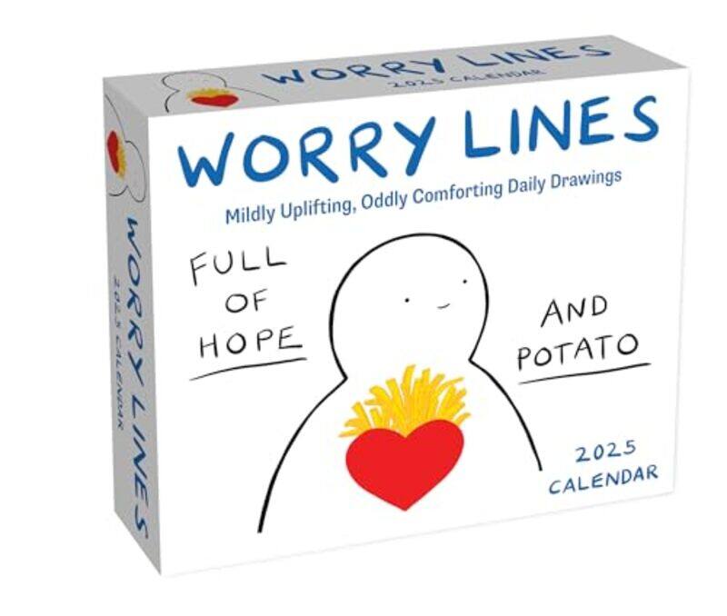 

Worry Lines 2025 Daytoday Calendar By Worry Lines Paperback