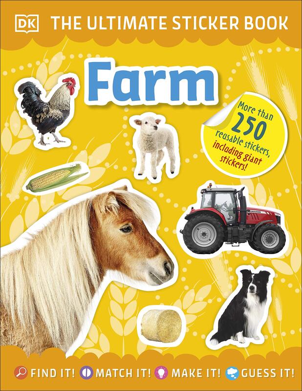 Ultimate Sticker Book Farm, Paperback Book, By: Dk
