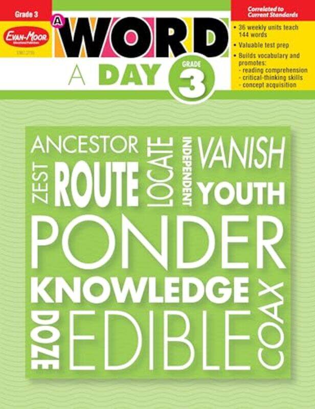 

Word A Day Gr3 By Gr3 - Paperback