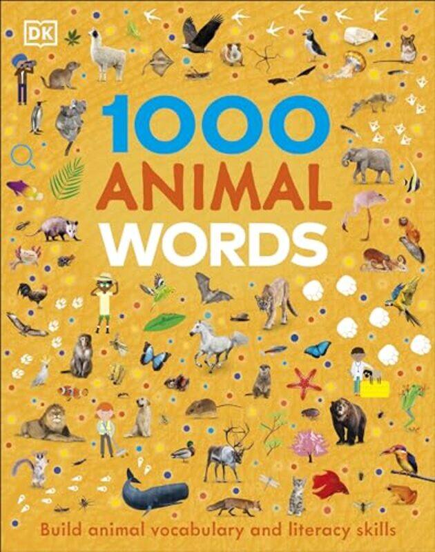 

1000 Animal Words by Maggie -Hardcover
