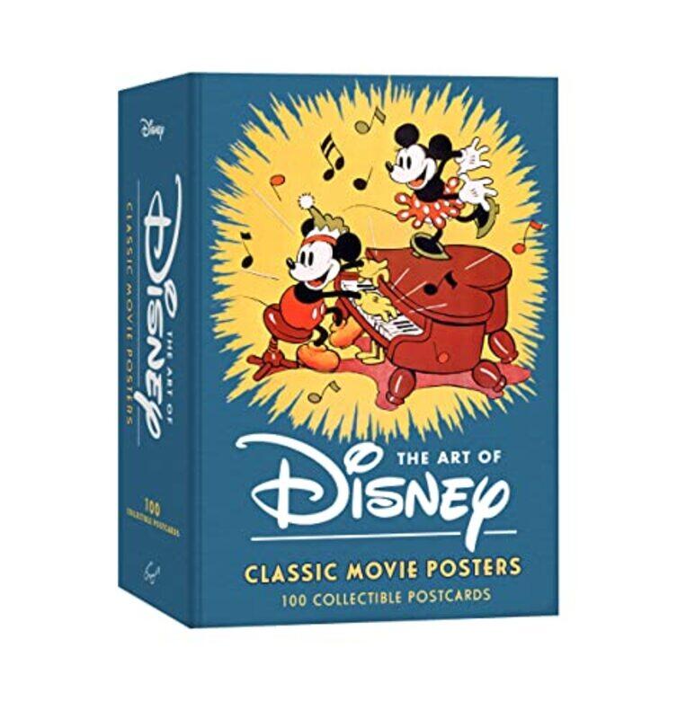 

Art Of Disney Classic Movie Poster Postc By Disney - Paperback