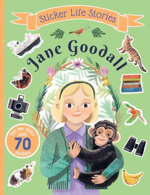 

Sticker Life Stories Jane Goodall By Daye Evie - Paperback