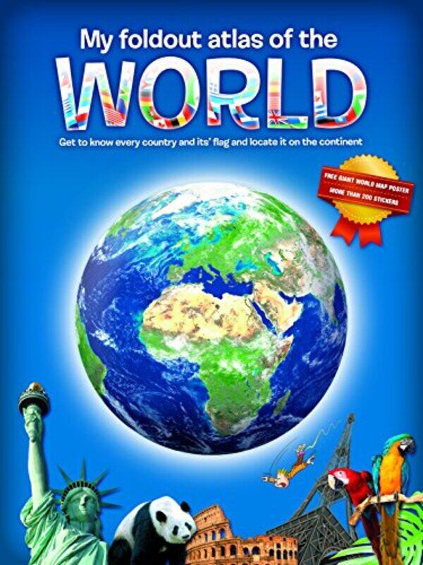 

My FoldOut Atlas of the World -Hardcover