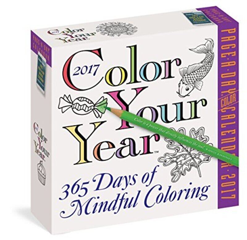 

Color Your Year Page-A-Day Calendar 2017, By: Workman Publishing