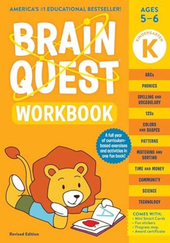 

Brain Quest Workbook Kindergarten Revised Edition by Jean CoffeyJohn M Hill JrThomas LongElizabeth B McGrath-Paperback