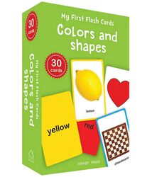 My First Flash Cards Colors And Shapes: 30 Early Learning Flash Cards For Kids, Paperback Book, By: Wonder House Books