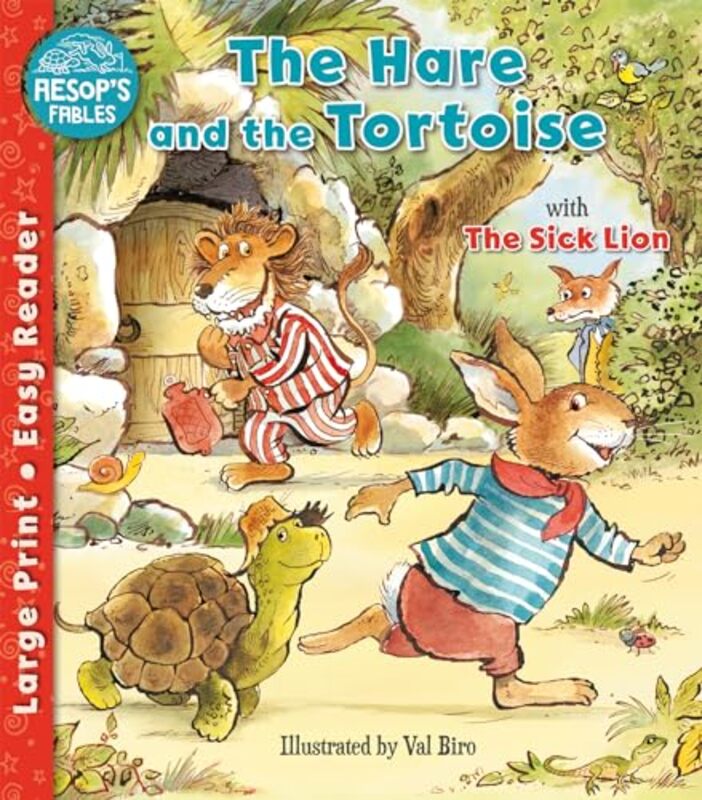 

The Hare and the Tortoise and The Sick Lion by Val Biro-Paperback