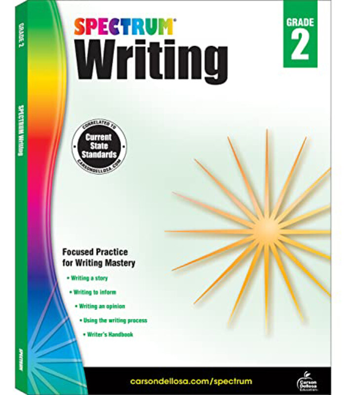 

Writing, Grade 2 New, Paperback Books, By: Spectrum