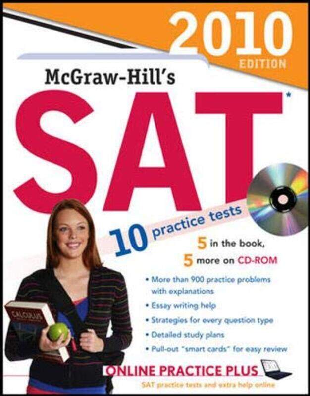 

McGraw-Hill's SAT with CD-ROM, 2010 Edition (Mcgraw Hill's Sat (Book & CD Rom)), Paperback Book, By: Christopher Black