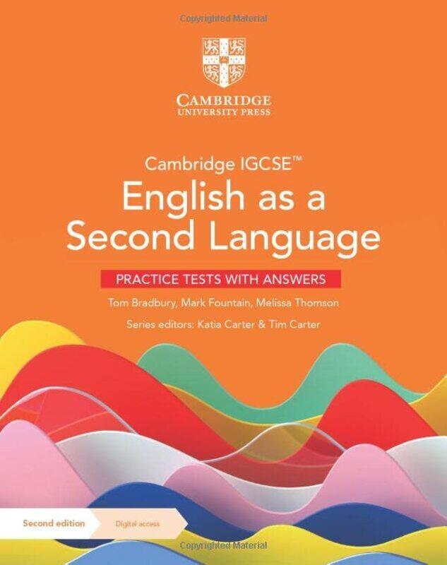 

Cambridge Igcse English As A Second Language Practice Tests With Answers With Digital Access 2 Yea By Cambridge -Paperback